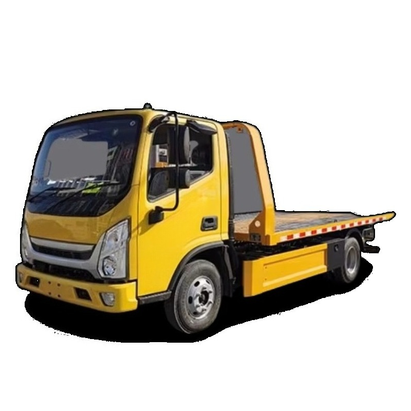 Auto Repair Shop With Towing - New Hot-Selling Manual Chassis Flatbed Wrecker
