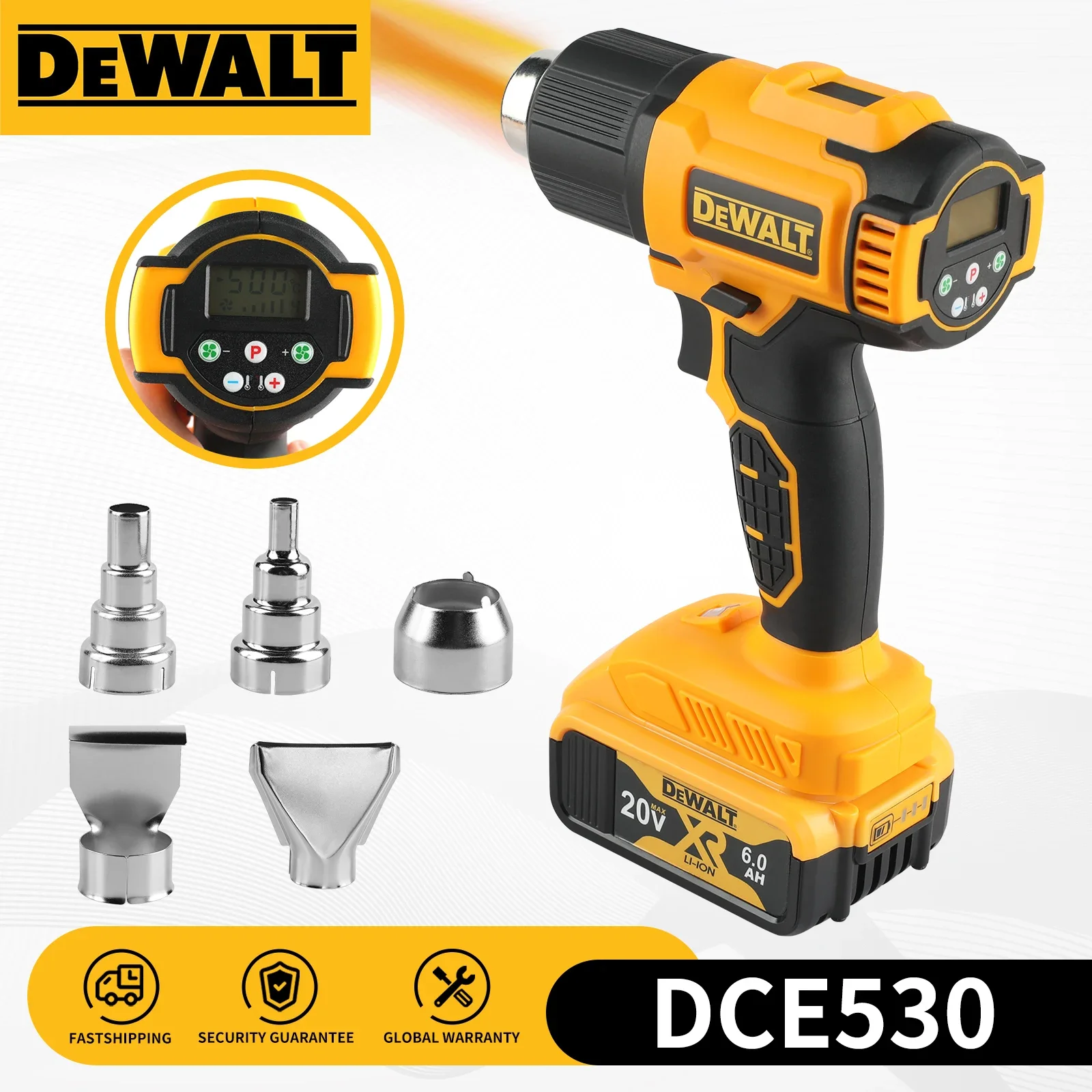 Heat Gun Paint Strip - For Dewalt DCE530 20V Cordless Heat