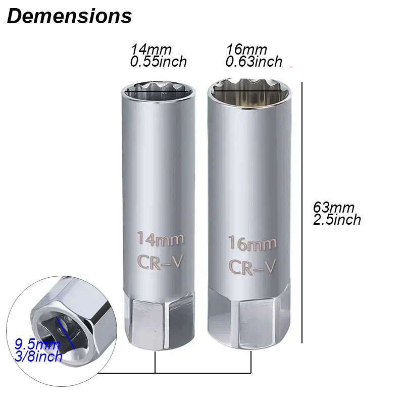 Spark Plug Socket Wrench Key A - Spark Plug Socket Set review and price