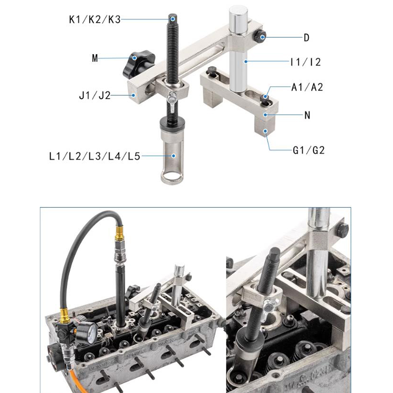 Cylinder Head Service Set Tool - Spring Compressor Tool review and price