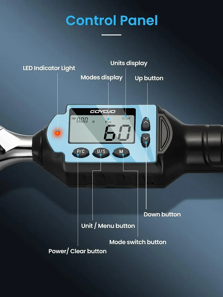 1/2 3/8 1/4 Digital Preset Tor - Torque Wrench Digital review and price