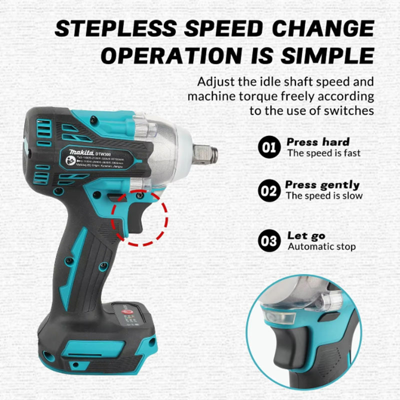 Makita DTW300 18V Brushless Co - Torque Wrench Digital review and price