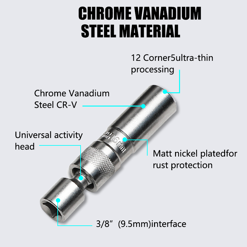 14mm/16mm Magnetic Spark Plug  - Spark Plug Socket Set review and price