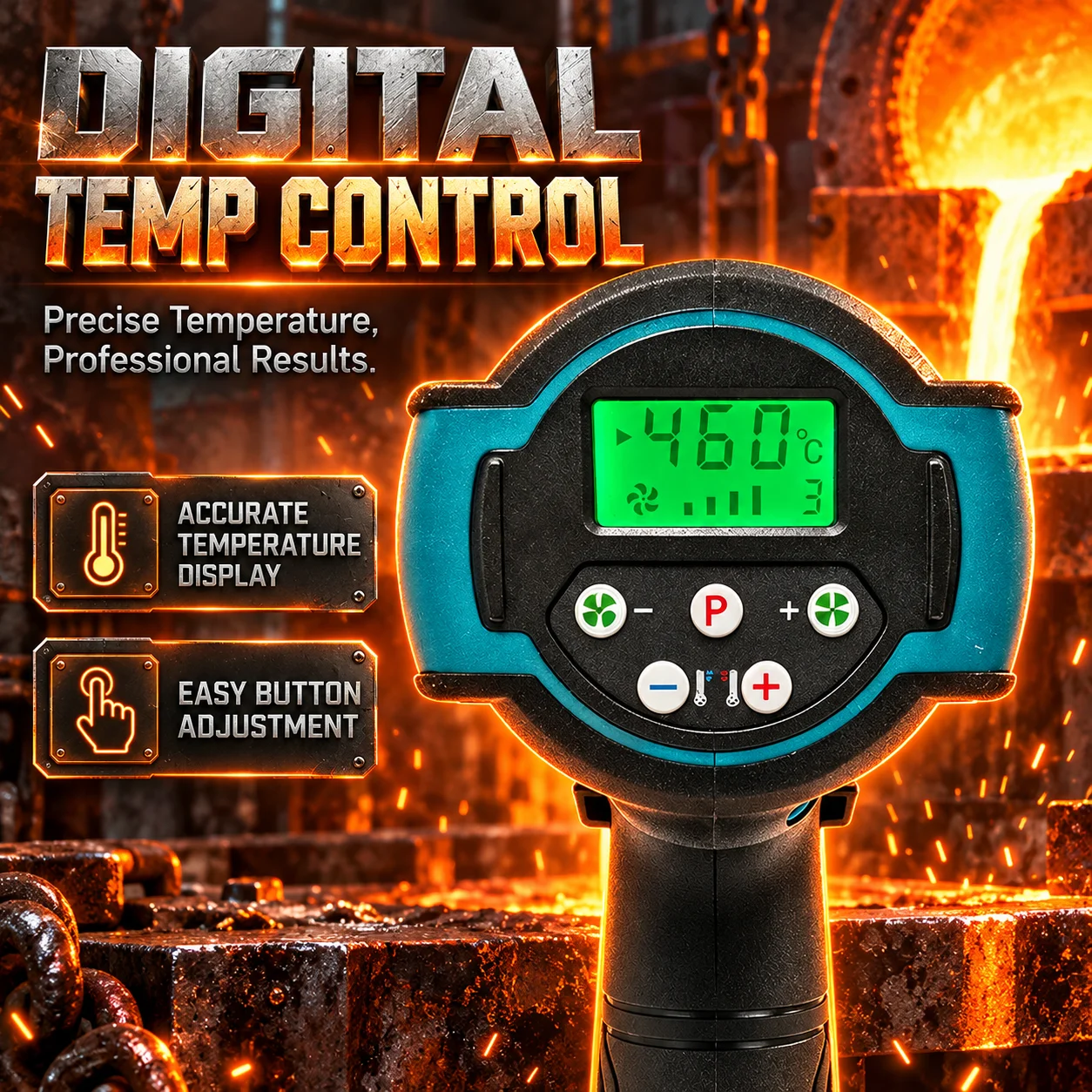 IONTOOL 550℃ Compact Dual-Spee - Heat Gun Paint Strip review and price