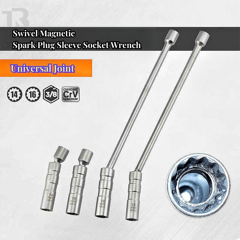 2026 Universal Joint 14/16mm S - Spark Plug Socket Set review and price
